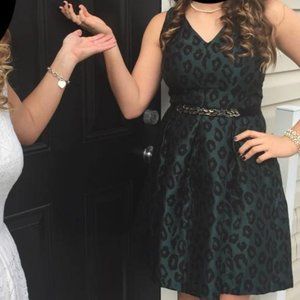 Loft Animal Print Dress